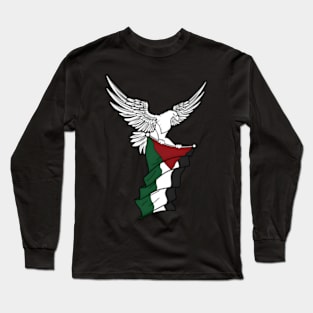 Palestinian Bird Palestinian Flag Palestine Long Sleeve T-Shirt